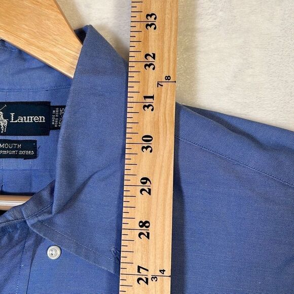 Ralph‎ Lauren Yarmouth button down shirt- Men 16.5|35 - Picture 5 of 7